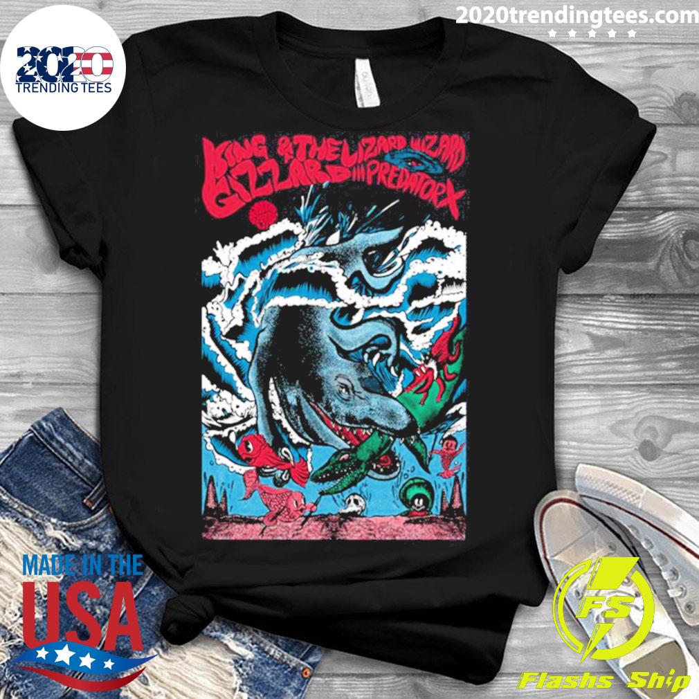 Official predator X King Gizzard And The Lizard - Adult & Kids T-Shirts, Sweatshirts & Hoodies apparel design preview 3