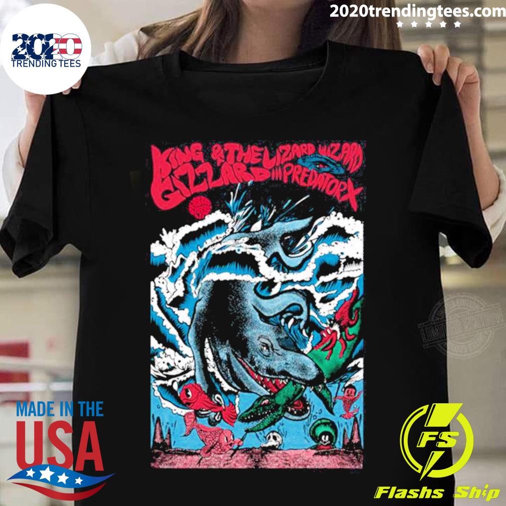 Official predator X King Gizzard And The Lizard - Adult & Kids T-Shirts, Sweatshirts & Hoodies apparel design preview 1