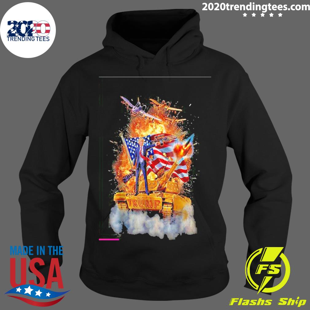Official president Donald Trump Epic Battle Poster - Adult & Kids T-Shirts, Sweatshirts & Hoodies apparel design preview 2