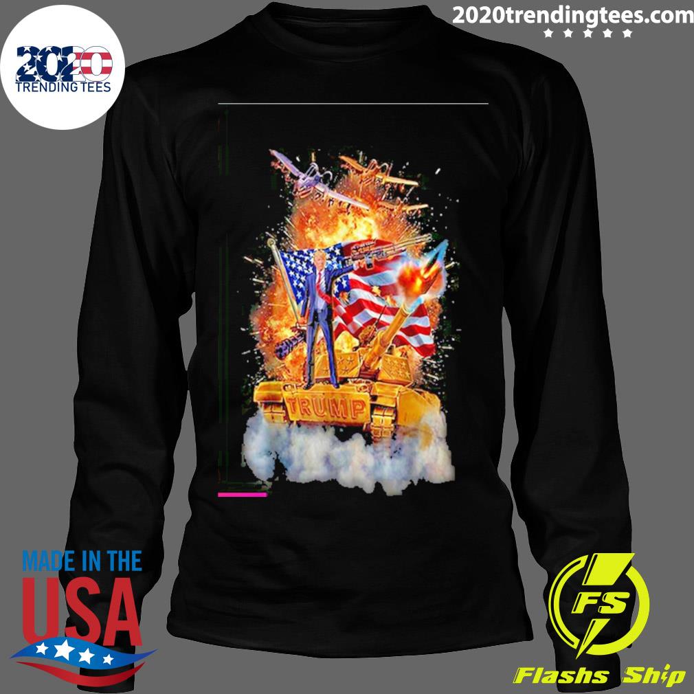 Official president Donald Trump Epic Battle Poster - Adult & Kids T-Shirts, Sweatshirts & Hoodies apparel design preview 4