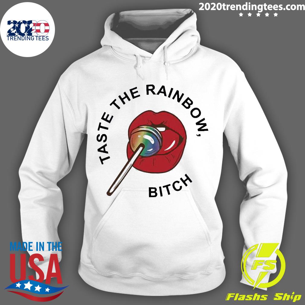 Official Pride Taste The Rainbow Bitch - Adult & Kids T-Shirts, Sweatshirts & Hoodies apparel design preview 2