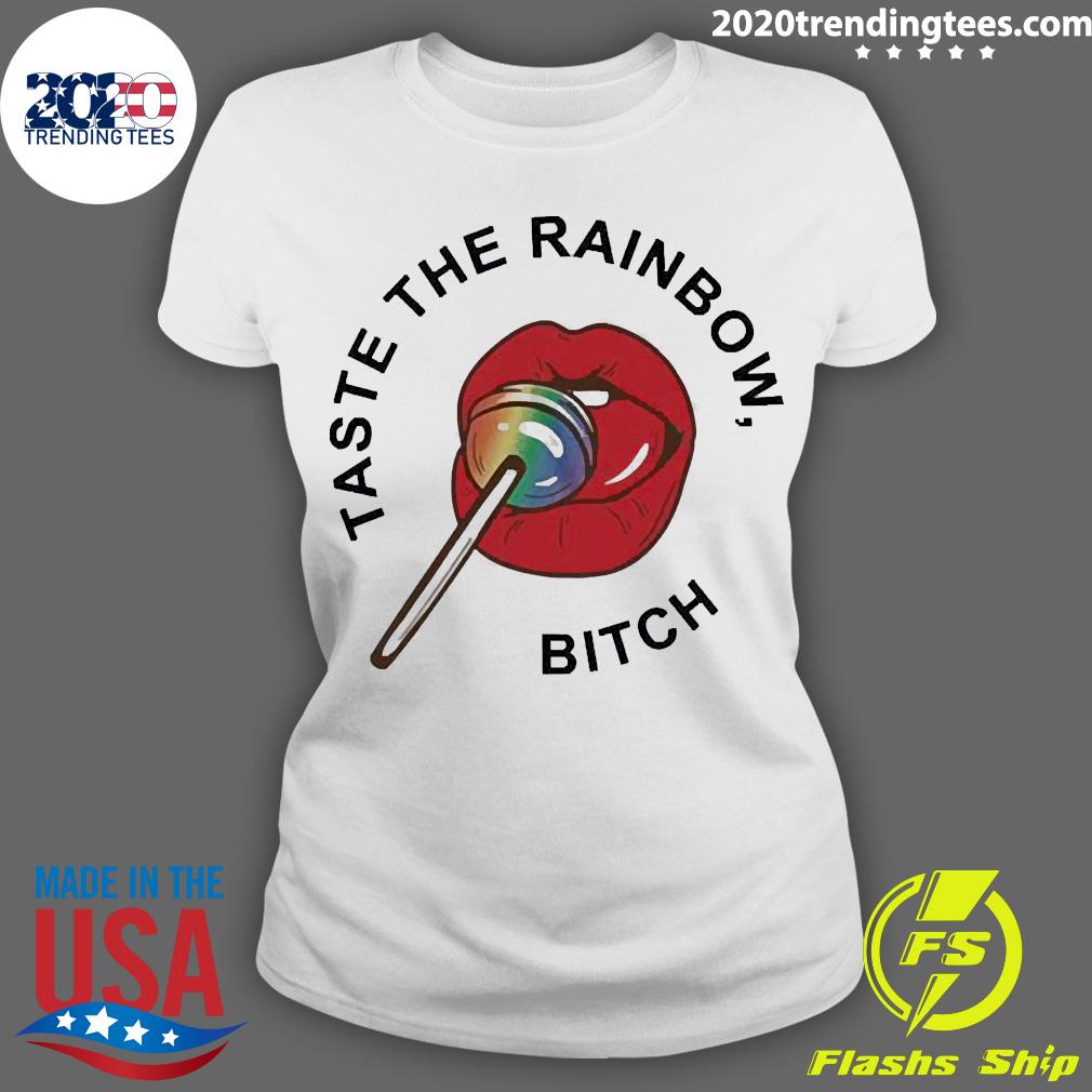 Official Pride Taste The Rainbow Bitch - Adult & Kids T-Shirts, Sweatshirts & Hoodies apparel design preview 3