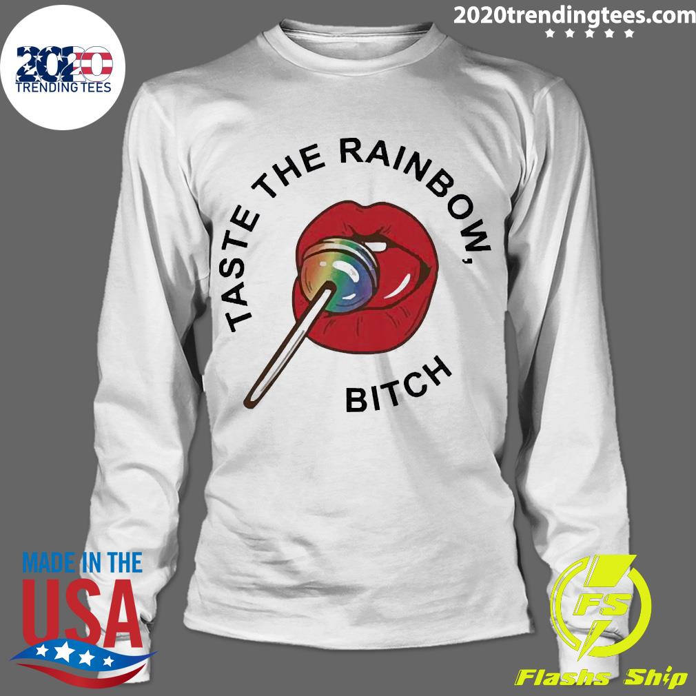 Official Pride Taste The Rainbow Bitch - Adult & Kids T-Shirts, Sweatshirts & Hoodies apparel design preview 4