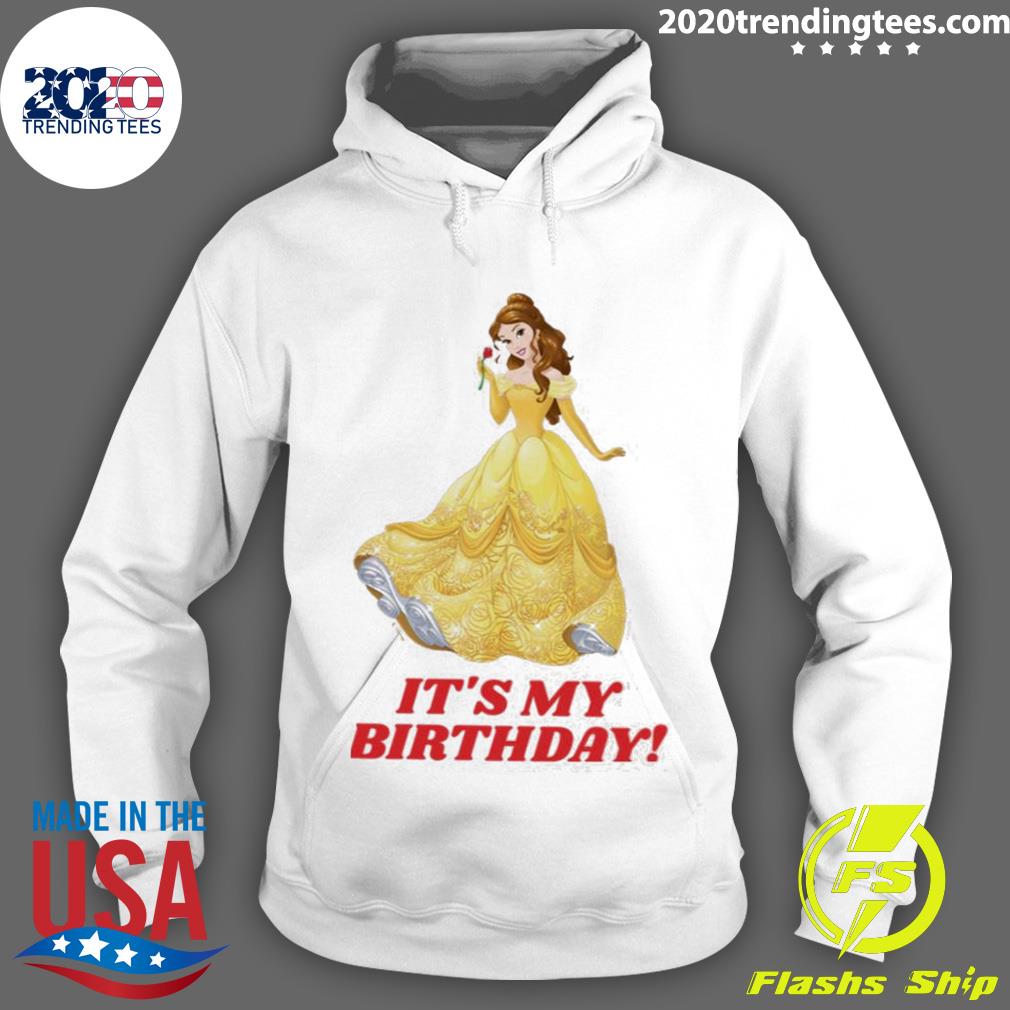 Official princess Belle Its My Birthday - Adult & Kids T-Shirts, Sweatshirts & Hoodies apparel design preview 2