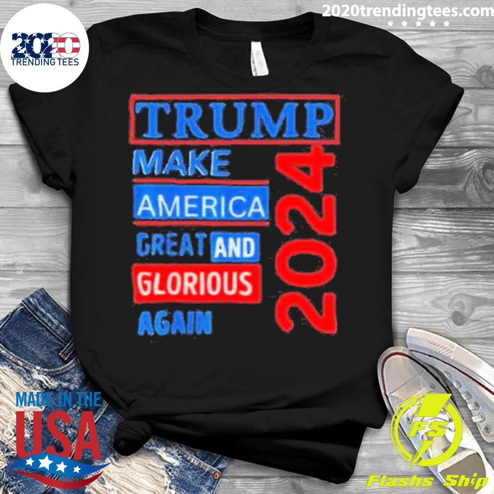 Official pro-trump 2024 Campaign Anti-joe Biden - Adult & Kids T-Shirts, Sweatshirts & Hoodies apparel design preview 3