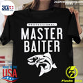Official professional Master Baiter Fish - Adult & Kids T-Shirts, Sweatshirts & Hoodies apparel design preview 1