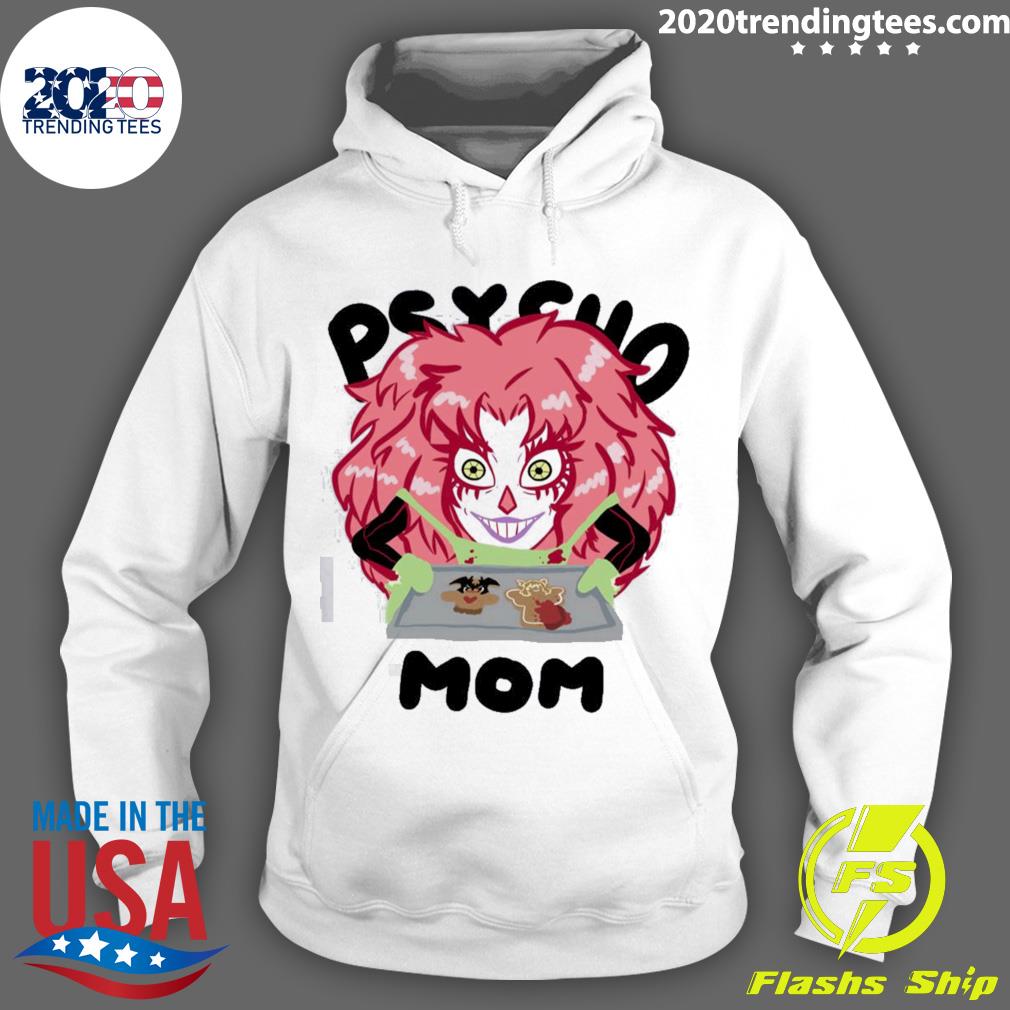 Official psycho Mom - Adult & Kids T-Shirts, Sweatshirts & Hoodies apparel design preview 2