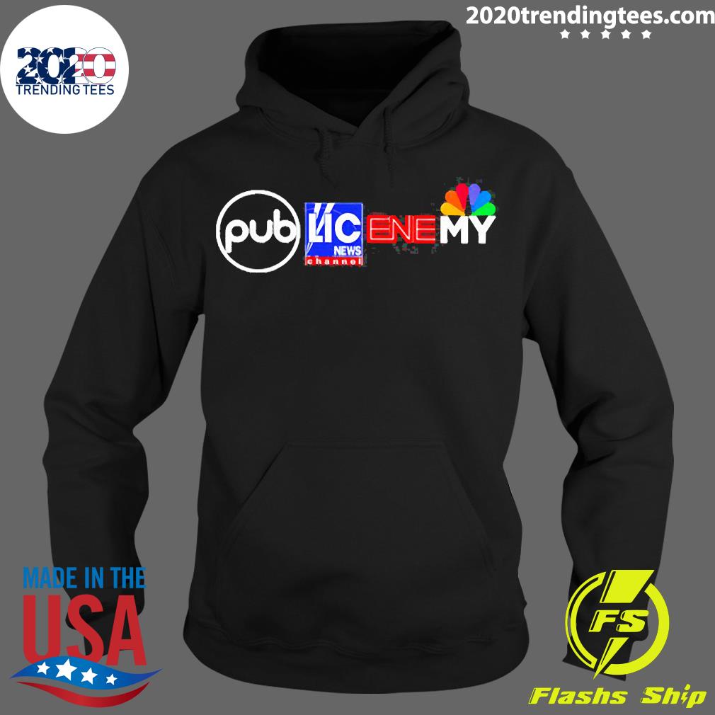 Official Public Enemy News Channel - Adult & Kids T-Shirts, Sweatshirts & Hoodies apparel design preview 2