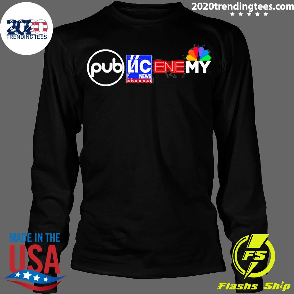 Official Public Enemy News Channel - Adult & Kids T-Shirts, Sweatshirts & Hoodies apparel design preview 4