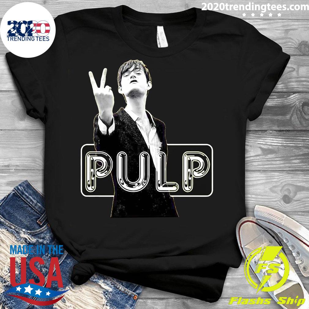 Official Pulp Classic Jarvis Cocker Fans - Adult & Kids T-Shirts, Sweatshirts & Hoodies apparel design preview 3