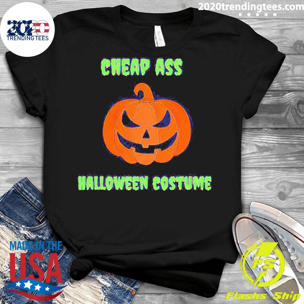Official pumpkin Cheap Ass Halloween Costume - Adult & Kids T-Shirts, Sweatshirts & Hoodies apparel design preview 3
