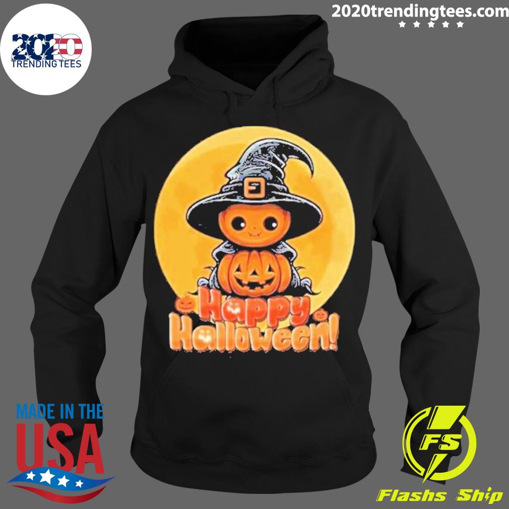 Official pumpkin Witch Happy Halloween - Adult & Kids T-Shirts, Sweatshirts & Hoodies apparel design preview 2