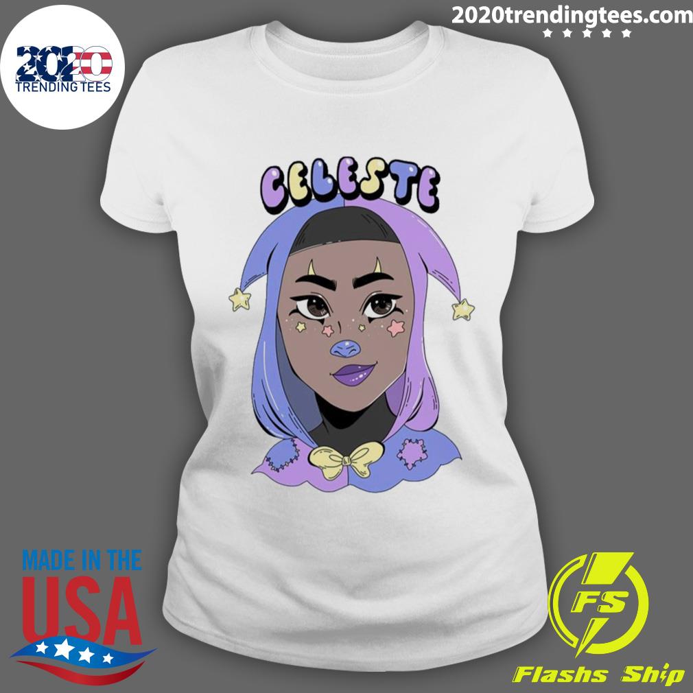 Official purple Girl Celeste - Adult & Kids T-Shirts, Sweatshirts & Hoodies apparel design preview 3