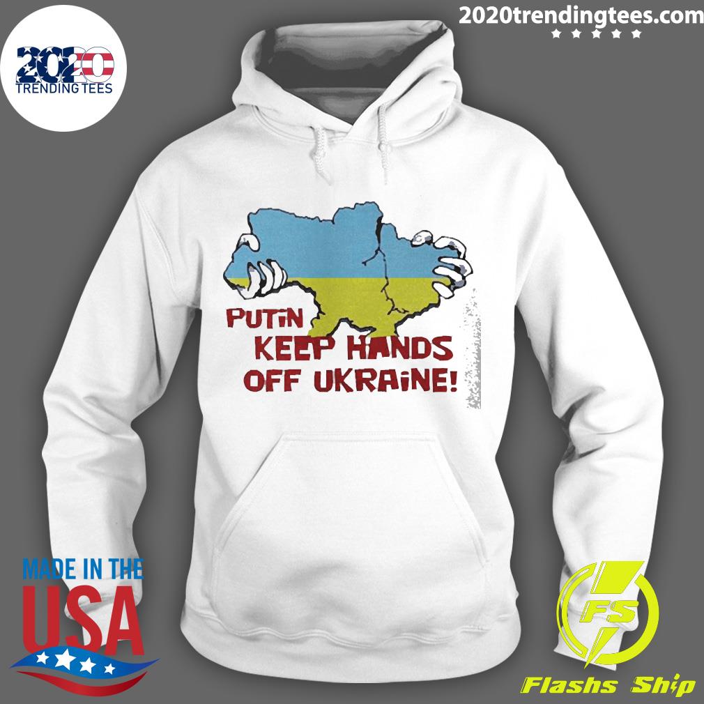 Official putin Keep Hands Off Ukraine - Adult & Kids T-Shirts, Sweatshirts & Hoodies apparel design preview 2