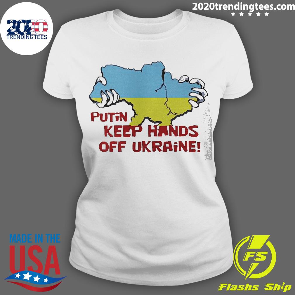 Official putin Keep Hands Off Ukraine - Adult & Kids T-Shirts, Sweatshirts & Hoodies apparel design preview 3