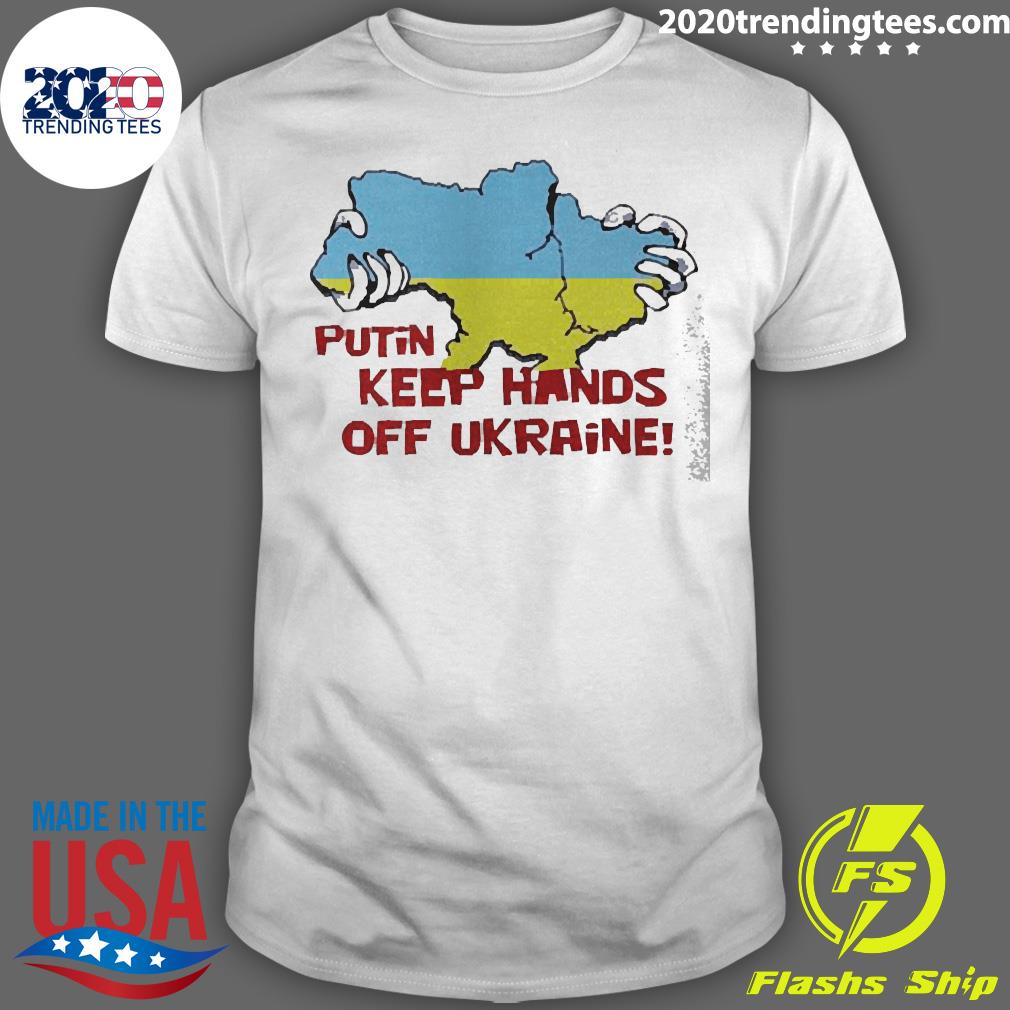 Official putin Keep Hands Off Ukraine - Adult & Kids T-Shirts, Sweatshirts & Hoodies apparel design preview 1
