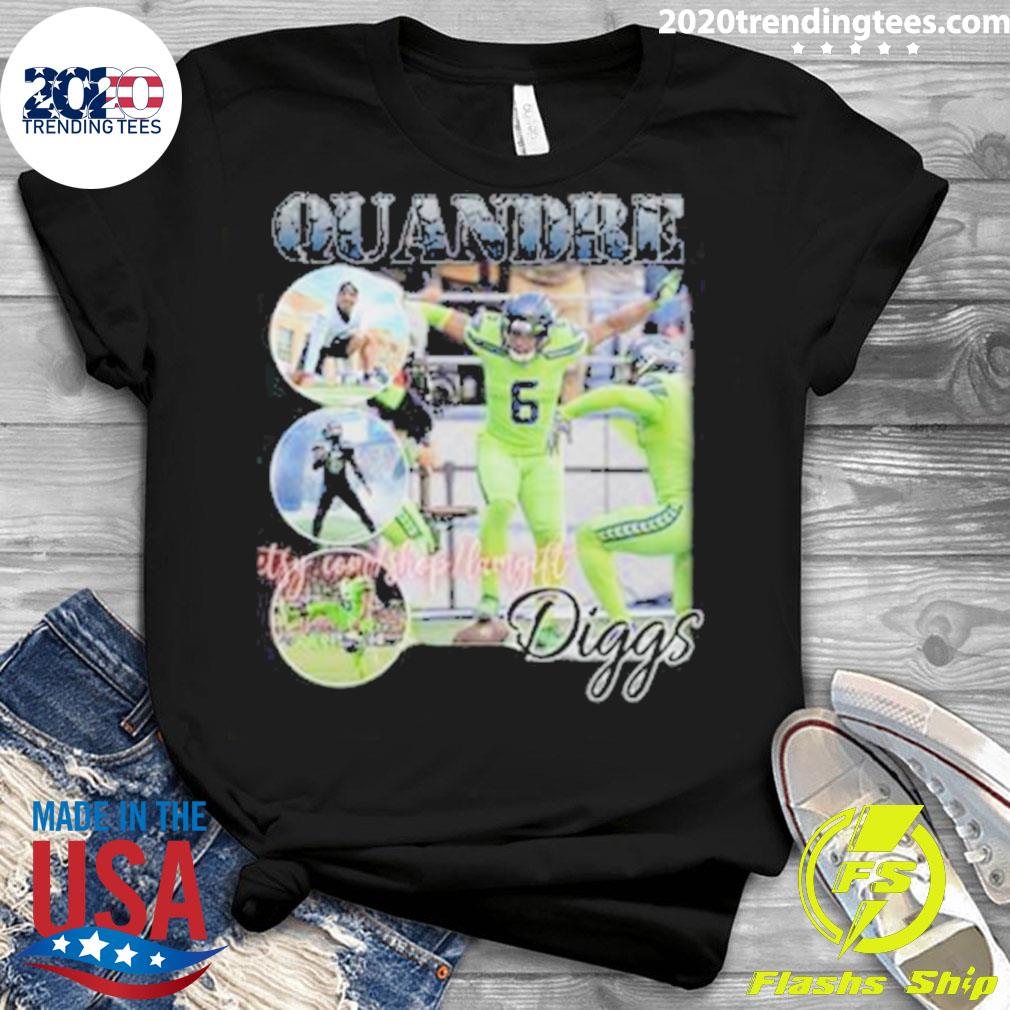 Official quandre Diggs 90s - Adult & Kids T-Shirts, Sweatshirts & Hoodies apparel design preview 3