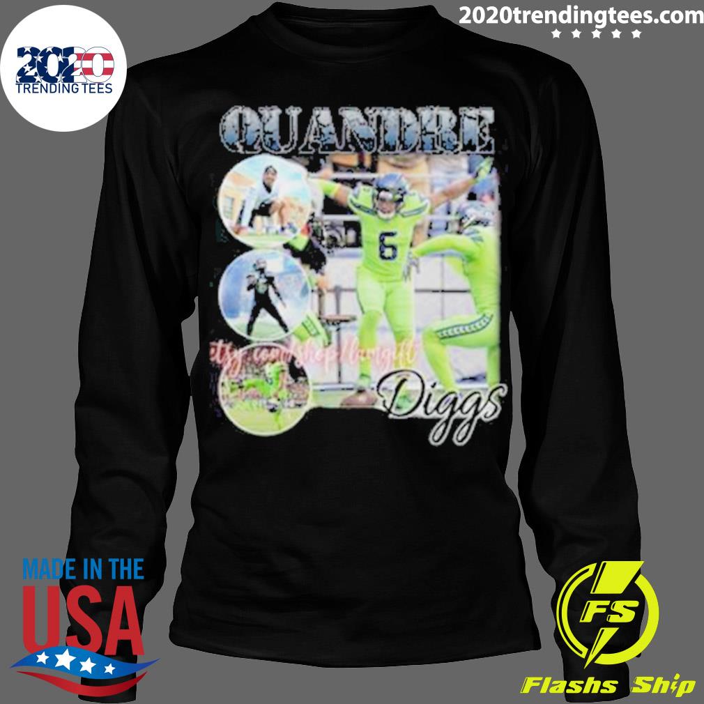 Official quandre Diggs 90s - Adult & Kids T-Shirts, Sweatshirts & Hoodies apparel design preview 4