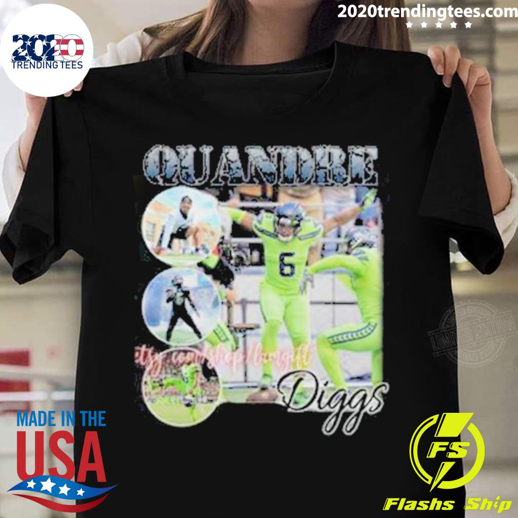 Official quandre Diggs 90s - Adult & Kids T-Shirts, Sweatshirts & Hoodies apparel design preview 1