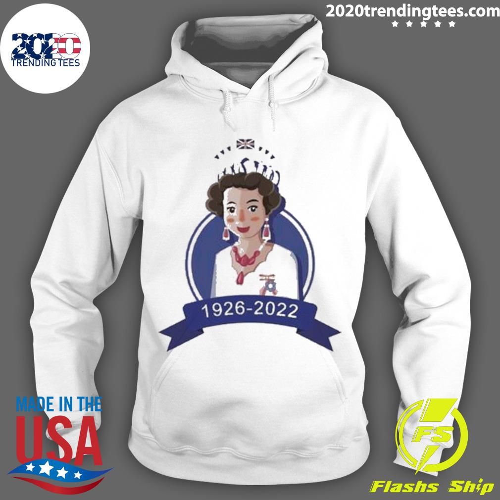 Official queen Elizabeth Rip 1926-2022 - Adult & Kids T-Shirts, Sweatshirts & Hoodies apparel design preview 2