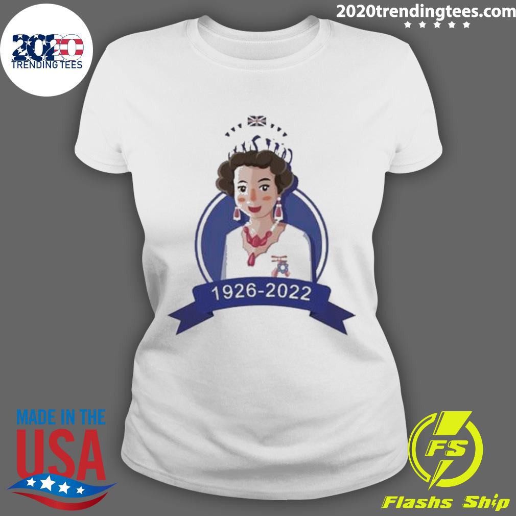 Official queen Elizabeth Rip 1926-2022 - Adult & Kids T-Shirts, Sweatshirts & Hoodies apparel design preview 3