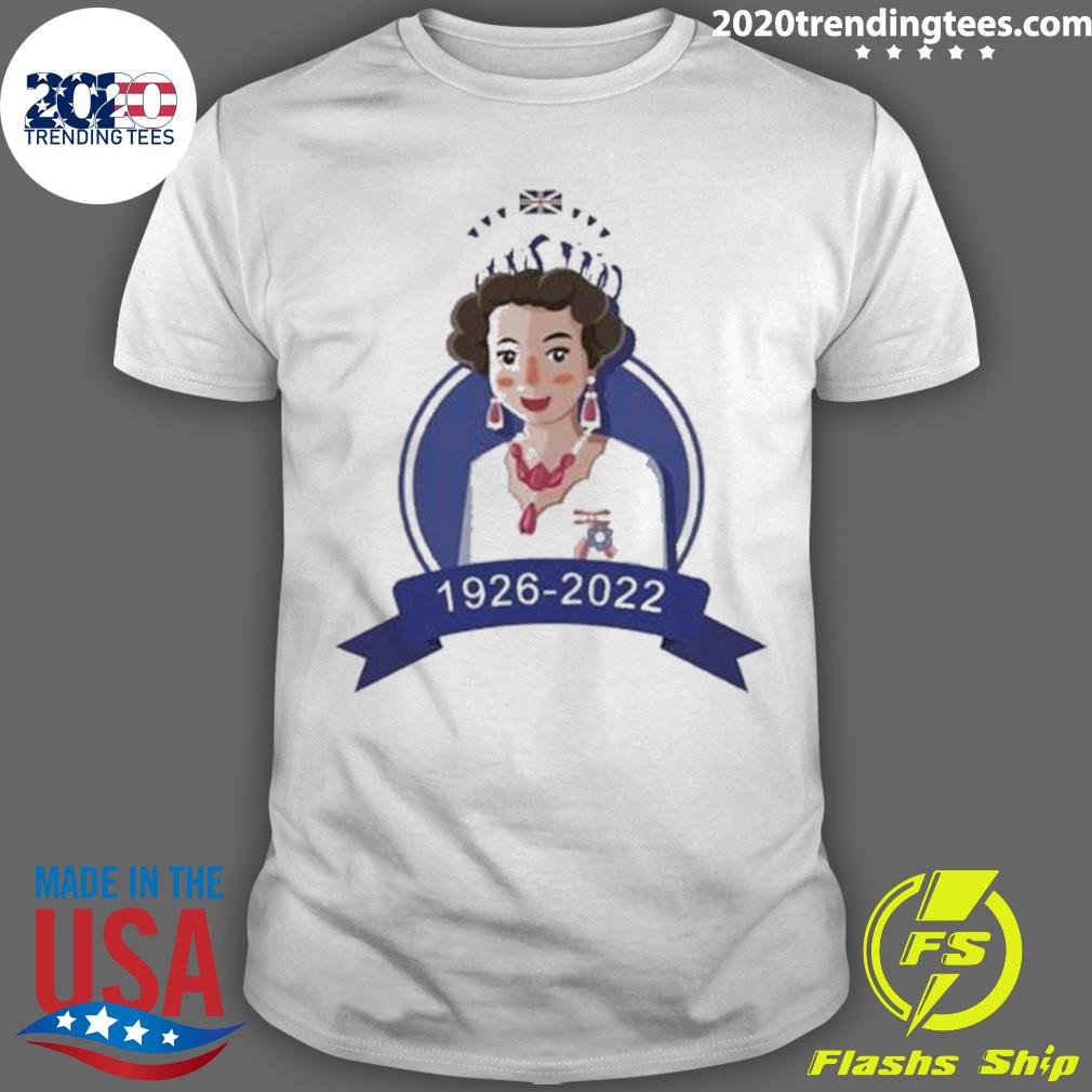 Official queen Elizabeth Rip 1926-2022 - Adult & Kids T-Shirts, Sweatshirts & Hoodies apparel design preview 1