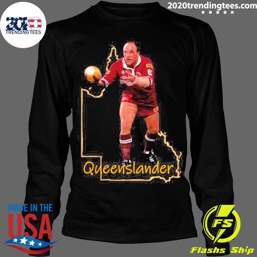 Official queenslander Rugby Player - Adult & Kids T-Shirts, Sweatshirts & Hoodies apparel design preview 4