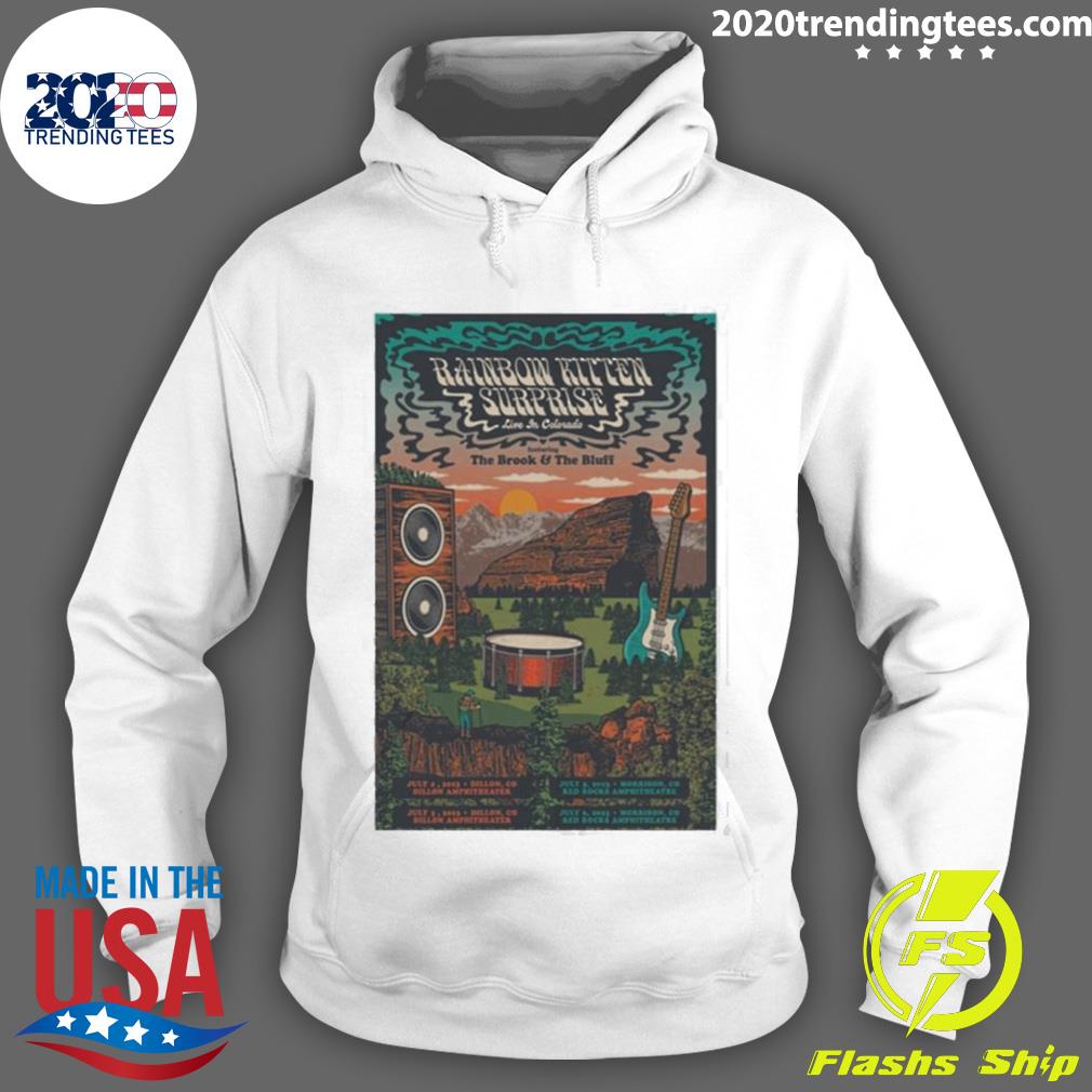 Official rainbow Kitten Surprise 2023 Live In - Adult & Kids T-Shirts, Sweatshirts & Hoodies apparel design preview 2