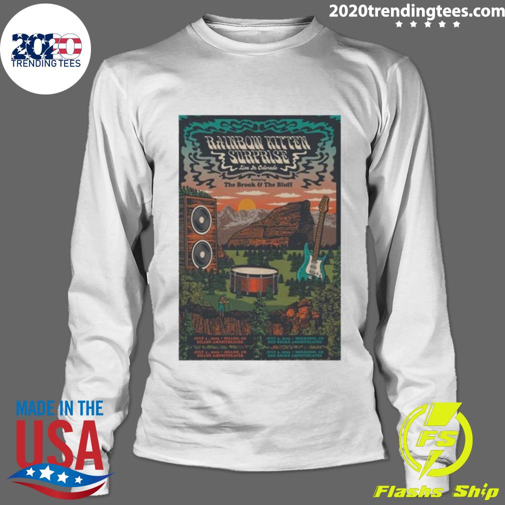 Official rainbow Kitten Surprise 2023 Live In - Adult & Kids T-Shirts, Sweatshirts & Hoodies apparel design preview 4