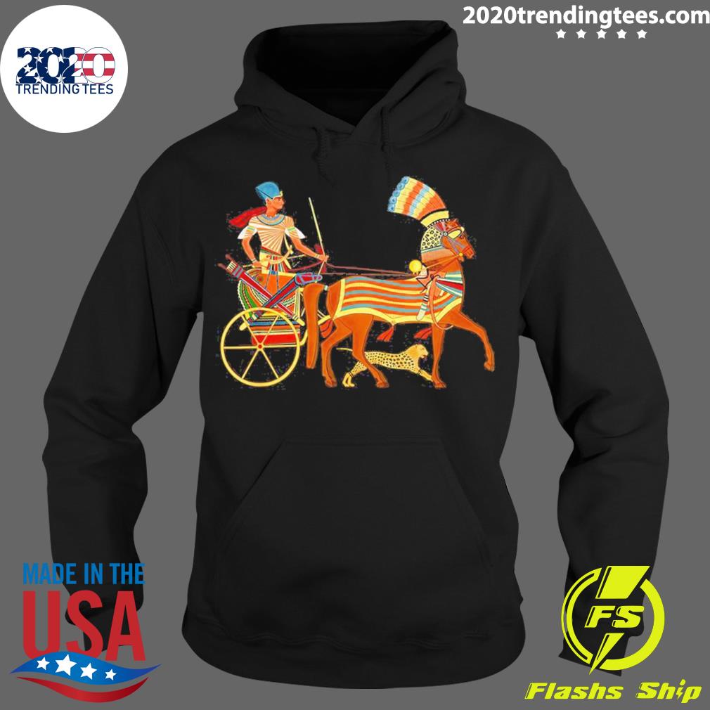 Official Ramesses Ii On An Egyptian Chariot - Adult & Kids T-Shirts, Sweatshirts & Hoodies apparel design preview 2