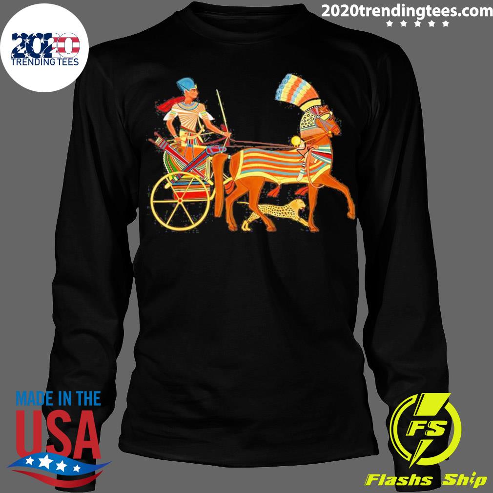 Official Ramesses Ii On An Egyptian Chariot - Adult & Kids T-Shirts, Sweatshirts & Hoodies apparel design preview 4