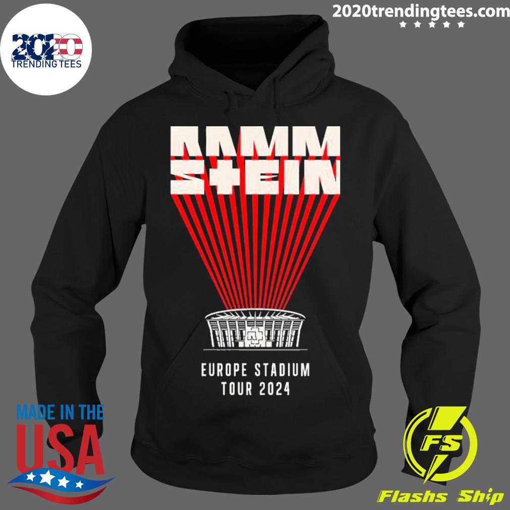 Official rammstein Europe Stadium 2024 Poster - Adult & Kids T-Shirts, Sweatshirts & Hoodies apparel design preview 2