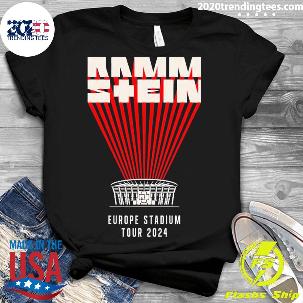 Official rammstein Europe Stadium 2024 Poster - Adult & Kids T-Shirts, Sweatshirts & Hoodies apparel design preview 3