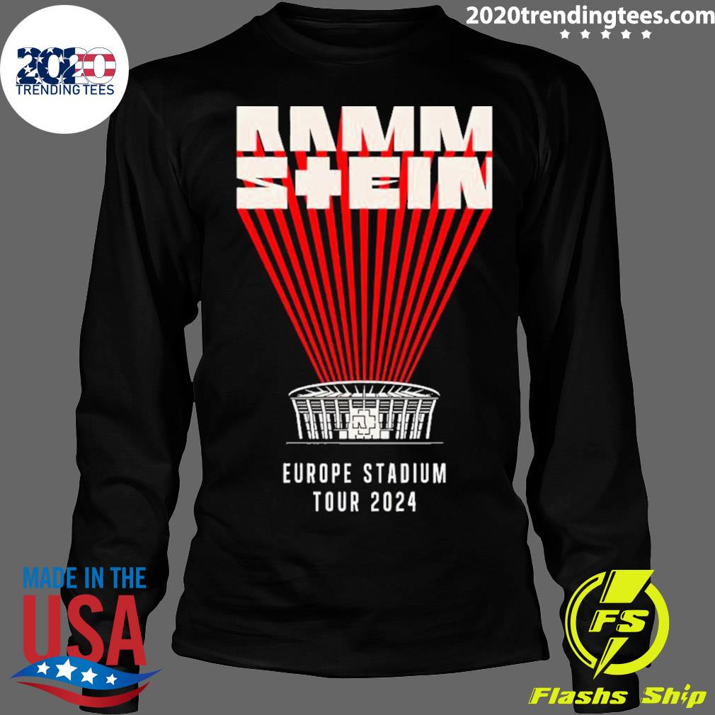 Official rammstein Europe Stadium 2024 Poster - Adult & Kids T-Shirts, Sweatshirts & Hoodies apparel design preview 4