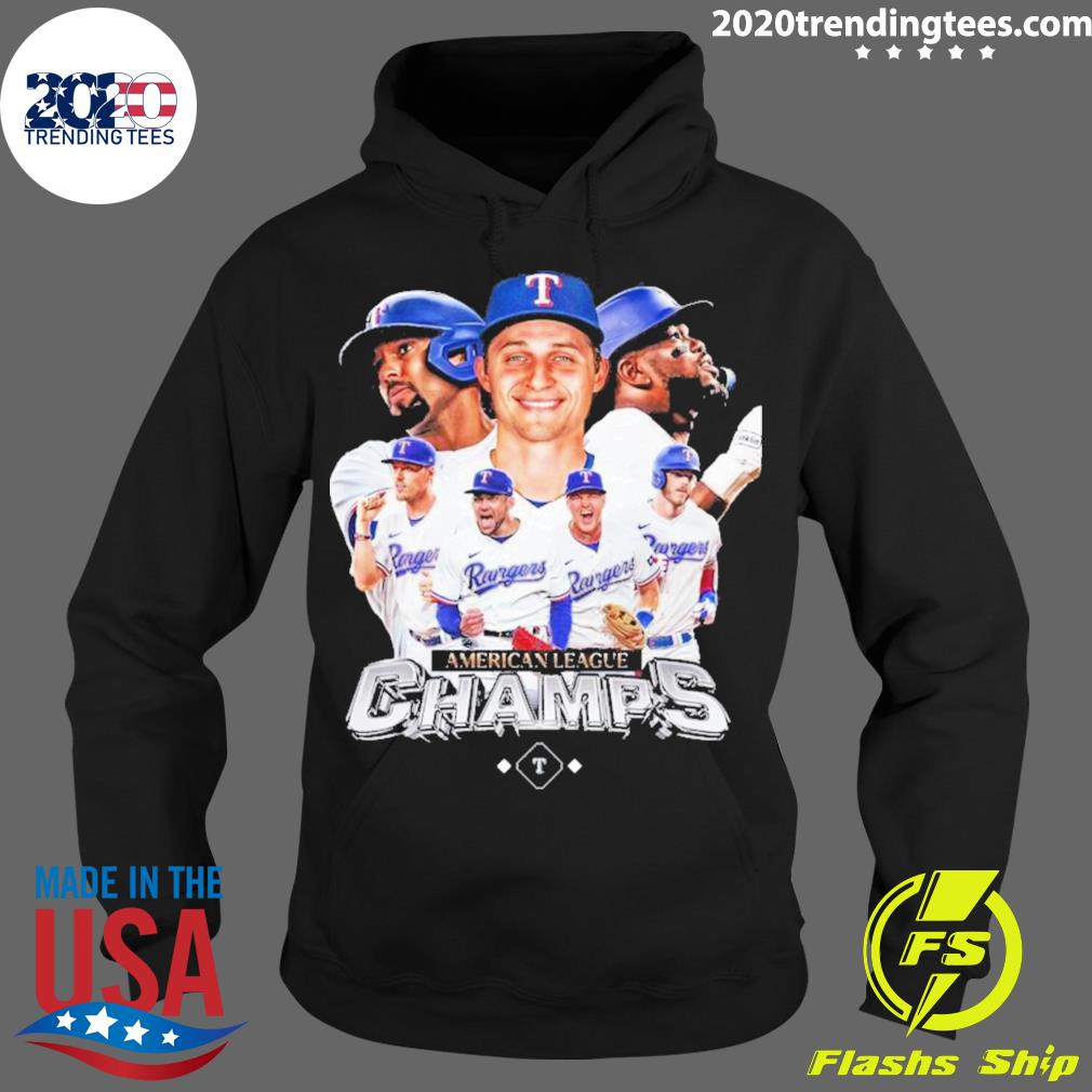 Official rangers Champs 2023 World Series - Adult & Kids T-Shirts, Sweatshirts & Hoodies apparel design preview 2
