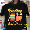Official Reading Is A Ticket To Adventure Read Books - Adult & Kids T-Shirts, Sweatshirts & Hoodies apparel design preview 1