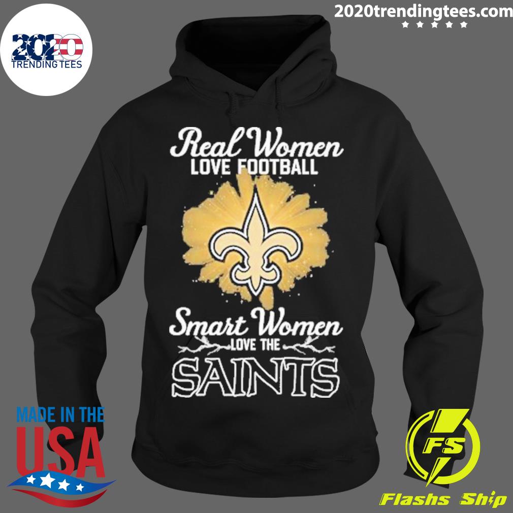 Official real Women Love Football Smart The New - Adult & Kids T-Shirts, Sweatshirts & Hoodies apparel design preview 2