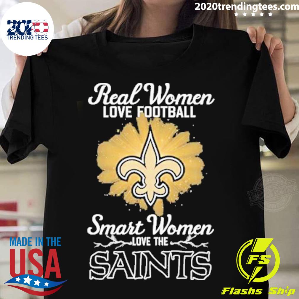 Official real Women Love Football Smart The New - Adult & Kids T-Shirts, Sweatshirts & Hoodies apparel design preview 1