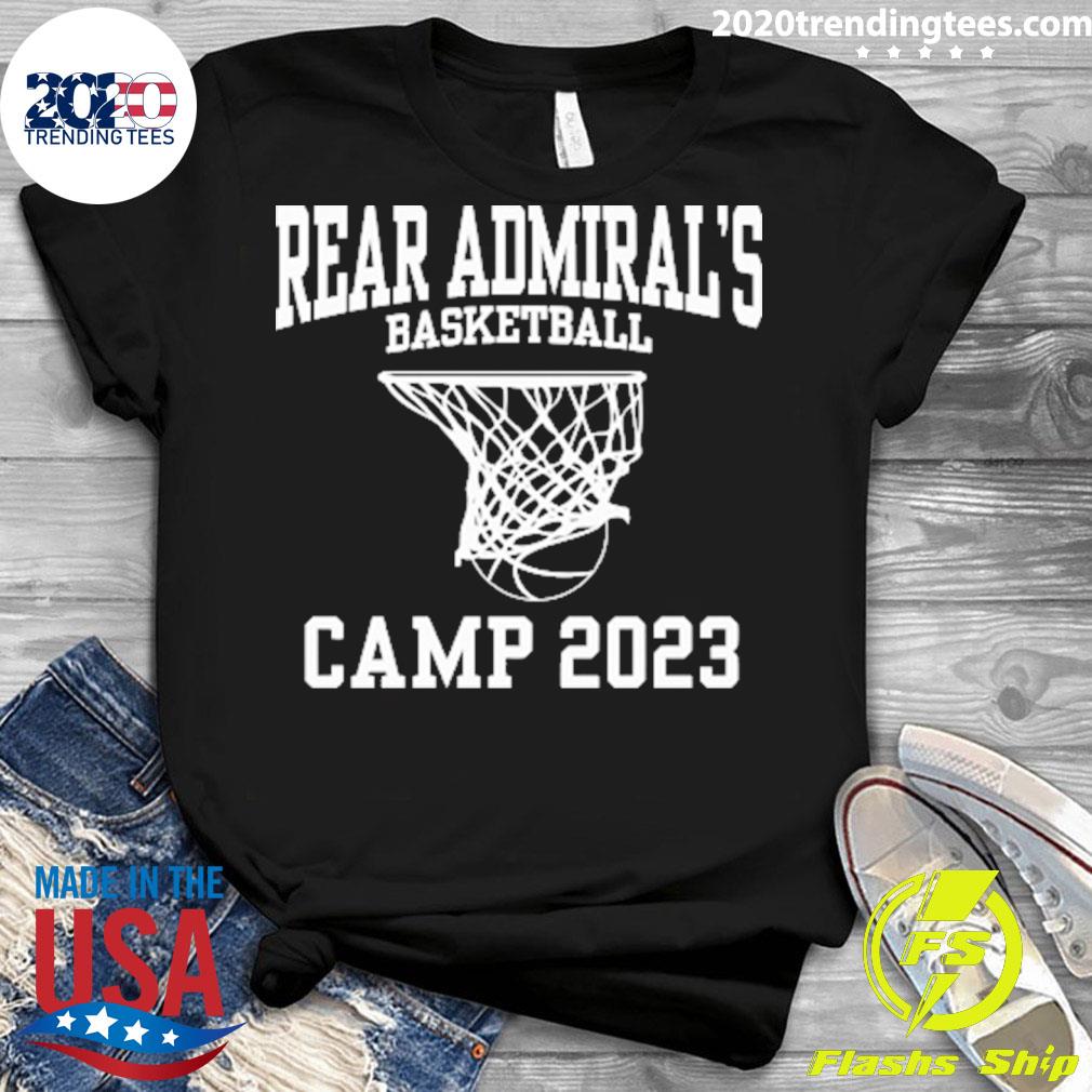 Official rear Admiral's Basketball Camp 2023 - Adult & Kids T-Shirts, Sweatshirts & Hoodies apparel design preview 3