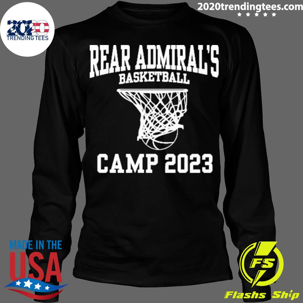Official rear Admiral's Basketball Camp 2023 - Adult & Kids T-Shirts, Sweatshirts & Hoodies apparel design preview 4