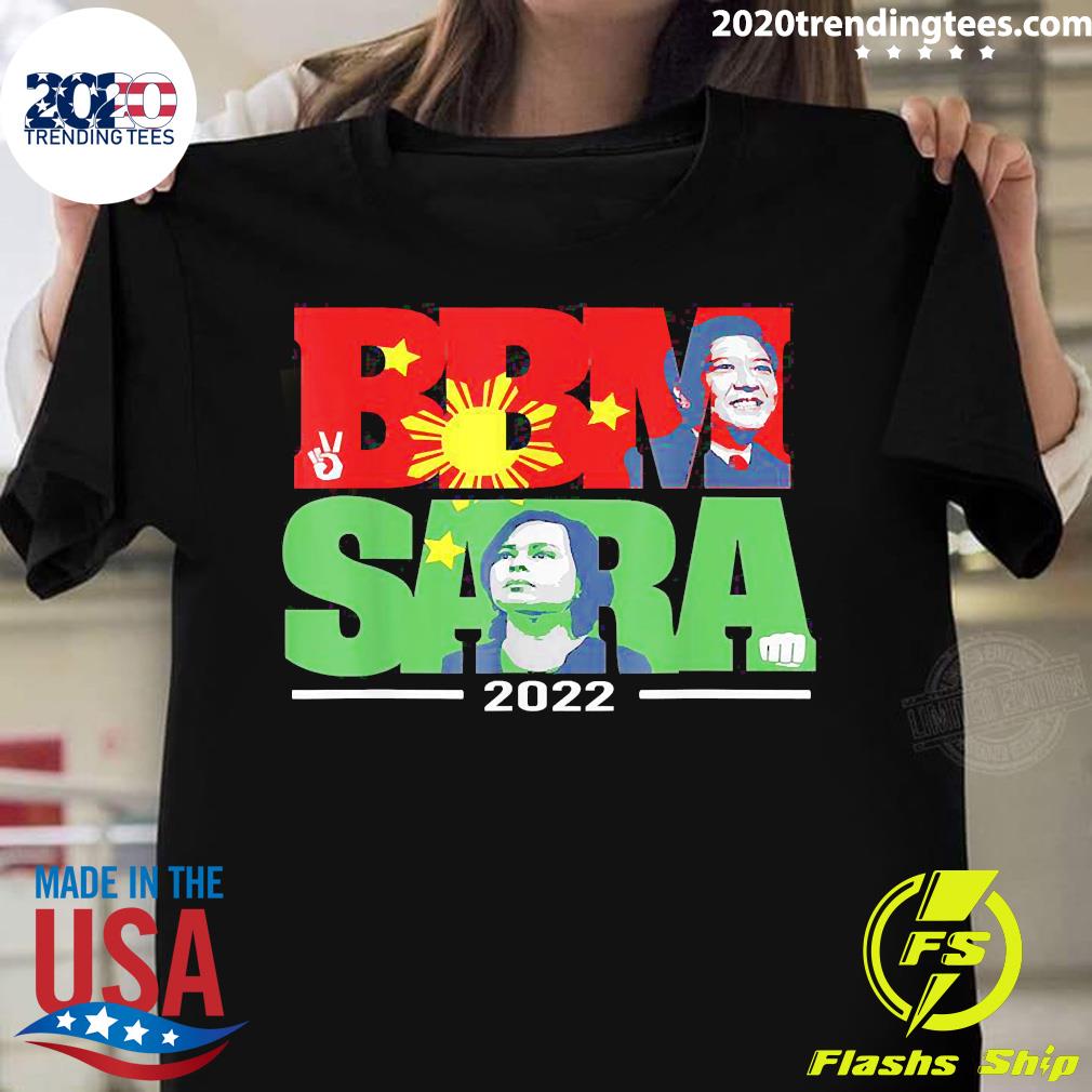 Official Red and Green Solid 2022 BBM SARA - Adult & Kids T-Shirts, Sweatshirts & Hoodies apparel design preview 1