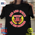 Official red and white support 81 big machrye - Adult & Kids T-Shirts, Sweatshirts & Hoodies apparel design preview 1