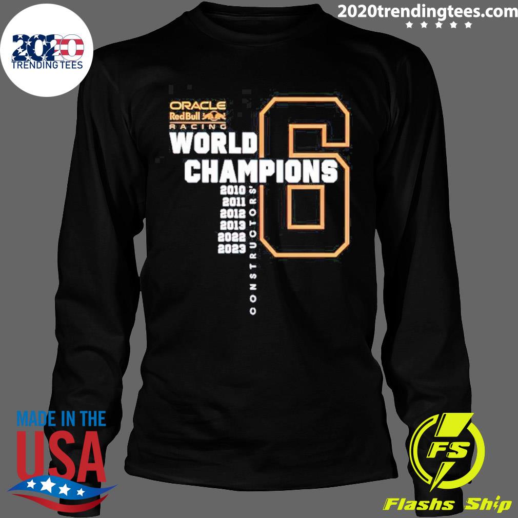 Official red Bull Racing Constructors Winners - Adult & Kids T-Shirts, Sweatshirts & Hoodies apparel design preview 4