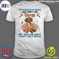 Official red Dachshund I'm Suspicious Of People Who - Adult & Kids T-Shirts, Sweatshirts & Hoodies apparel design preview 1