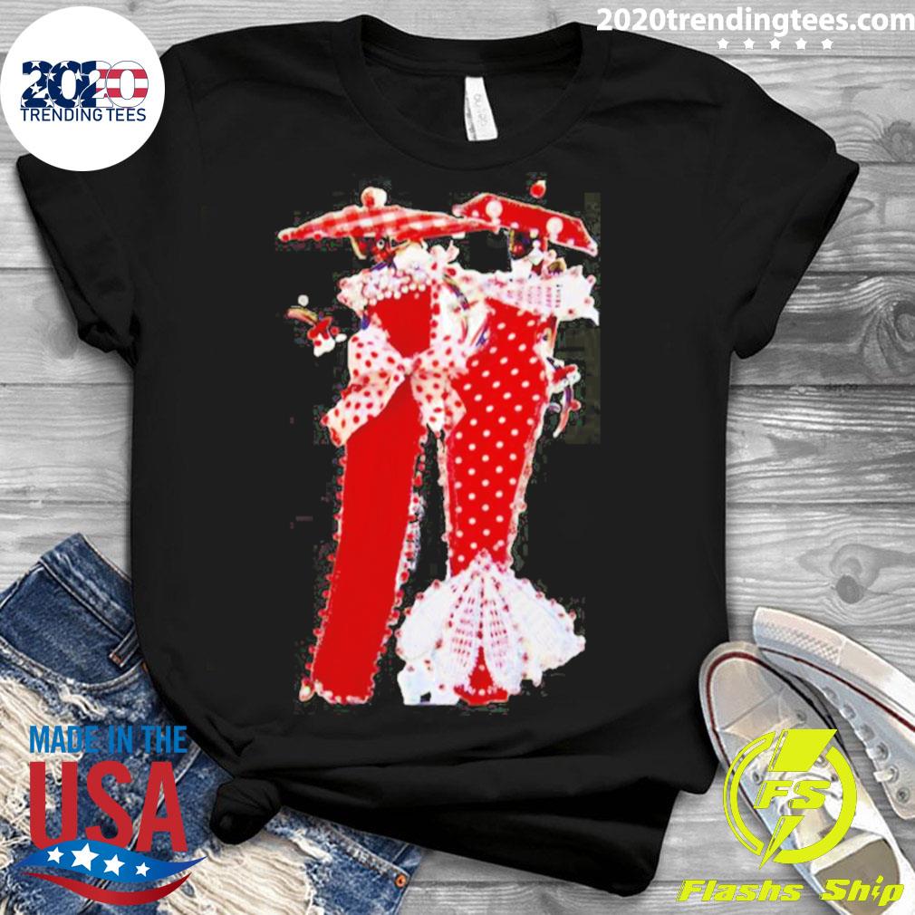 Official red Polka Dot Divas - Adult & Kids T-Shirts, Sweatshirts & Hoodies apparel design preview 3