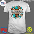 Official registered Nurse Leopard Sunflower - Adult & Kids T-Shirts, Sweatshirts & Hoodies apparel design preview 1