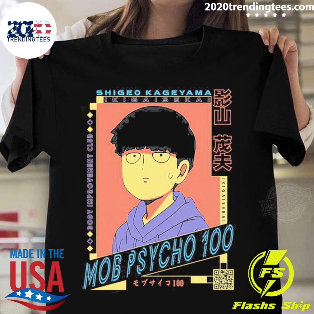 Official reigen Mob Psycho 100 - Adult & Kids T-Shirts, Sweatshirts & Hoodies apparel design preview 1
