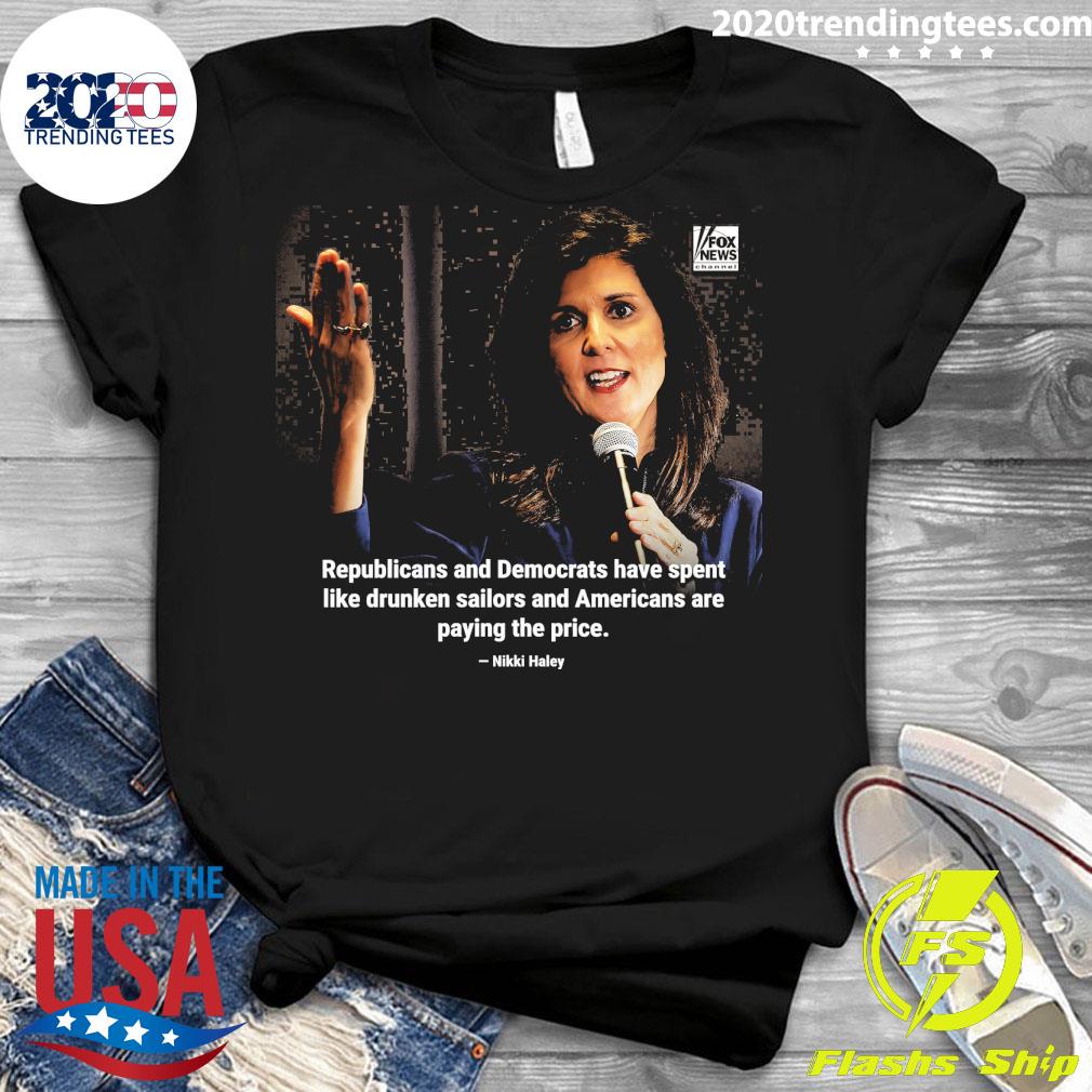 Official republicans and Democrats have spent like - Adult & Kids T-Shirts, Sweatshirts & Hoodies apparel design preview 3