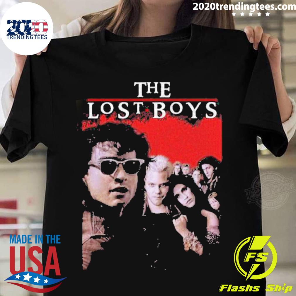 Official retro Member Band The Lost Boys - Adult & Kids T-Shirts, Sweatshirts & Hoodies apparel design preview 1