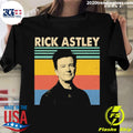 Official rick Astley Music Retro Vintage - Adult & Kids T-Shirts, Sweatshirts & Hoodies apparel design preview 1